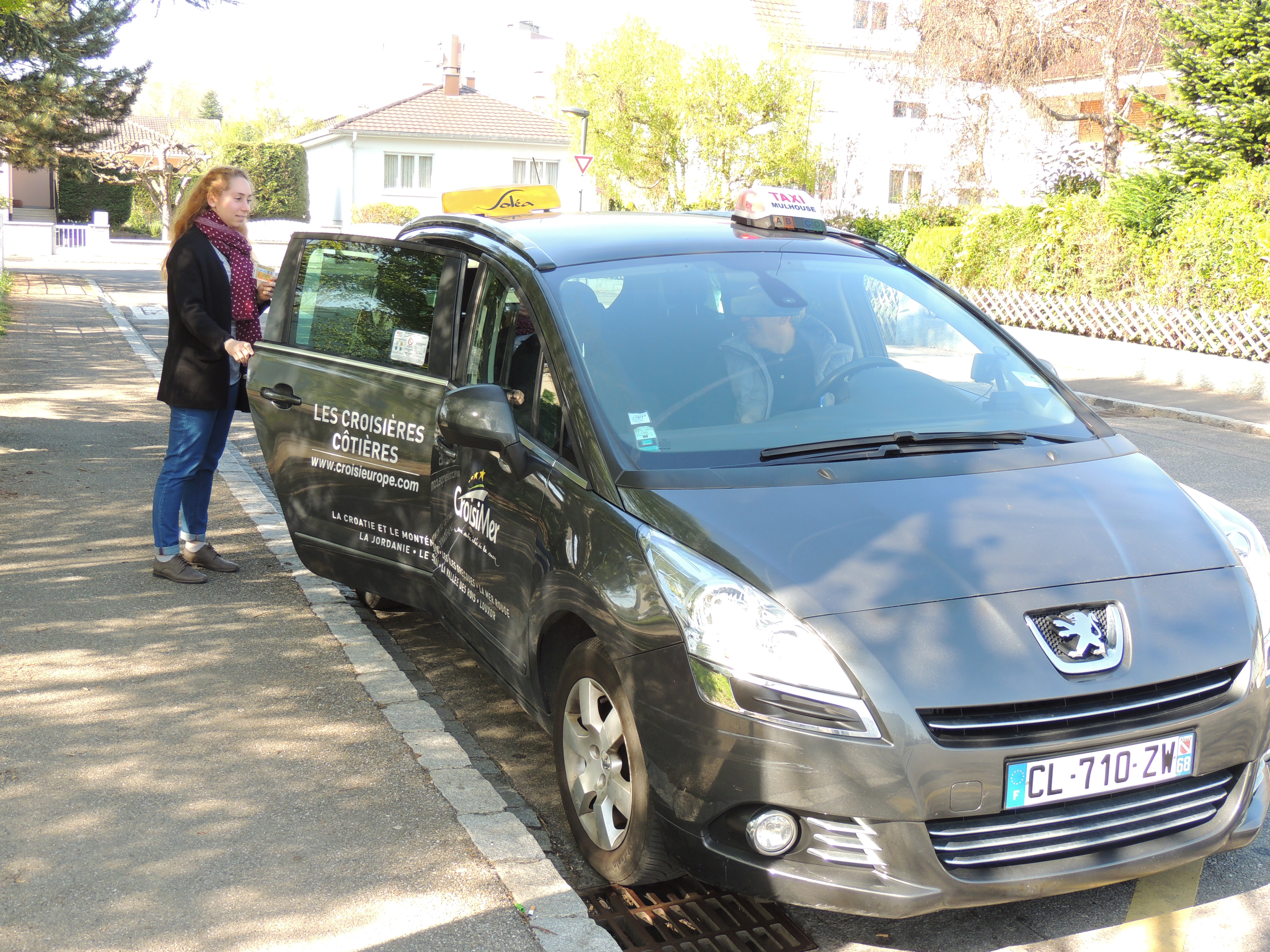 Taxisoléa et cliente