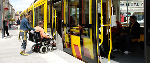 Un tramway accessible pour tous