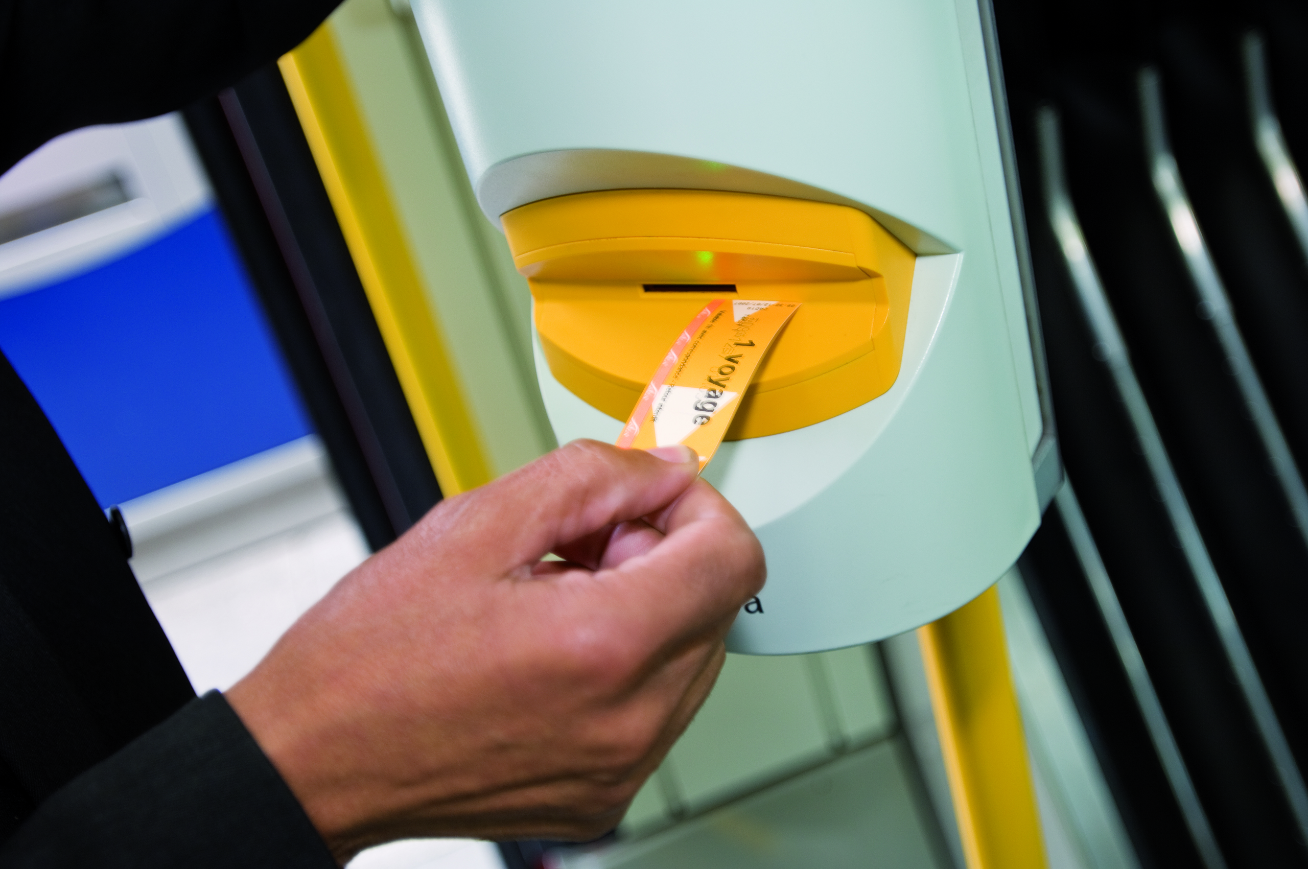 Oblitération d'un ticket
