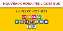Nouveaux Horaires