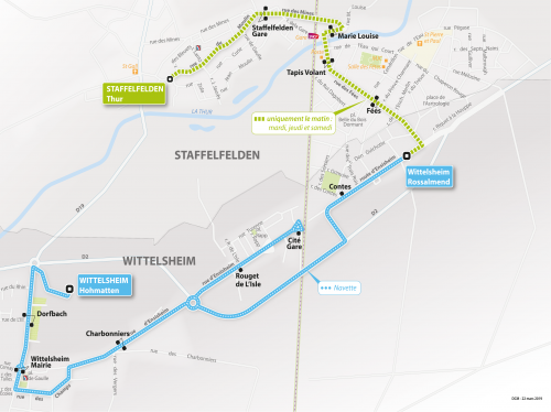 Plan Navette Wittelsheim