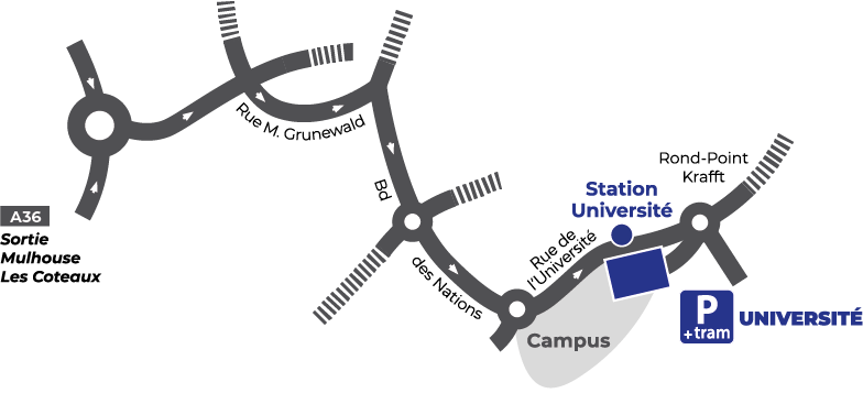 plan parking université