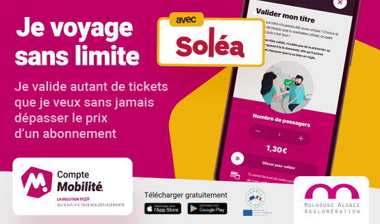 Soléa dans le Compte Mobilité