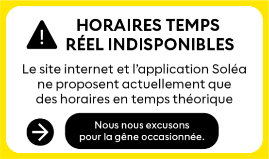 Horaires temps tréel