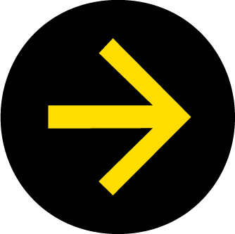 Flèche noire et jaune vers droite
