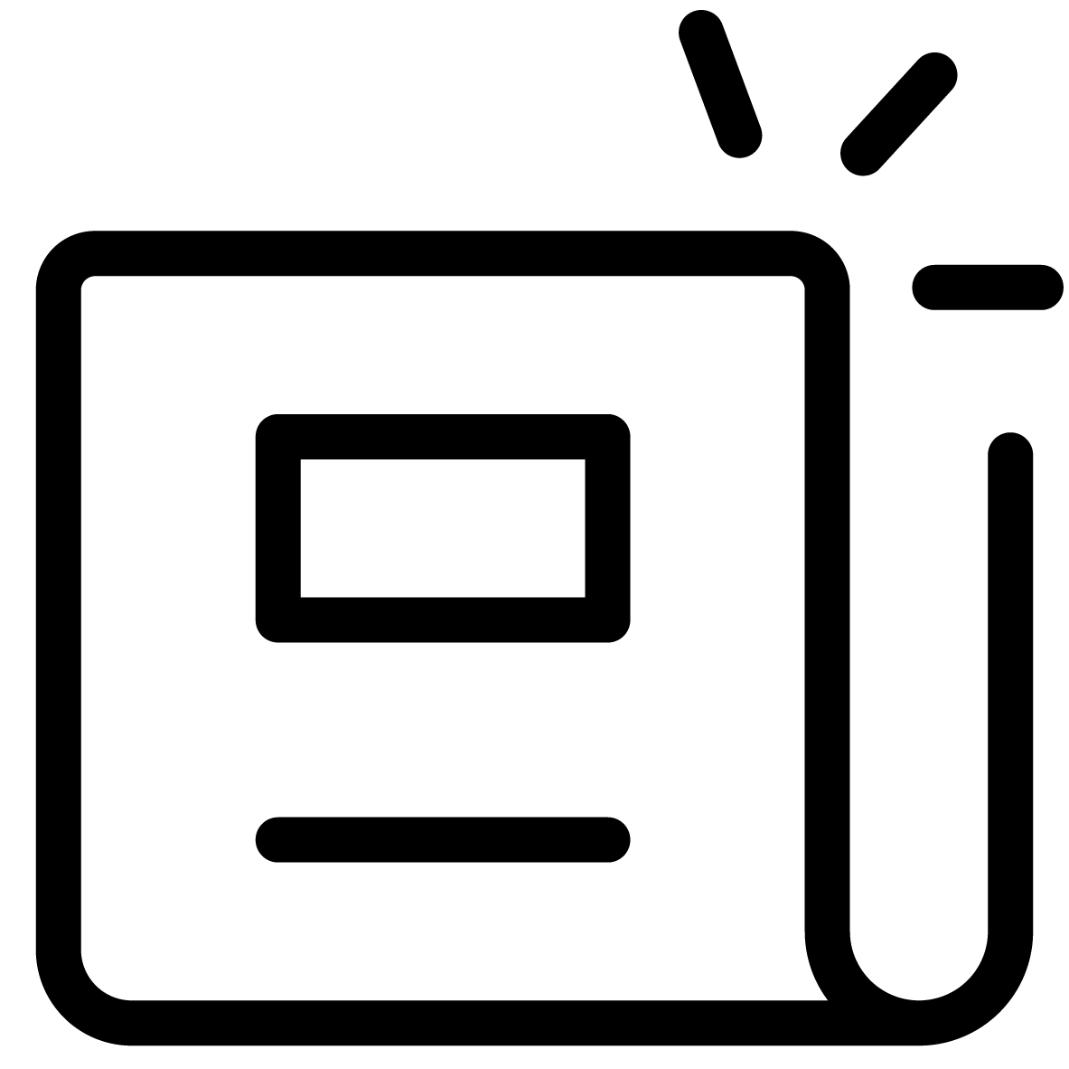 Pictogramme Actualités