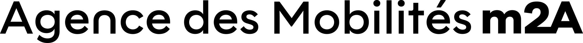 Logo Agence des Mobilités m2A