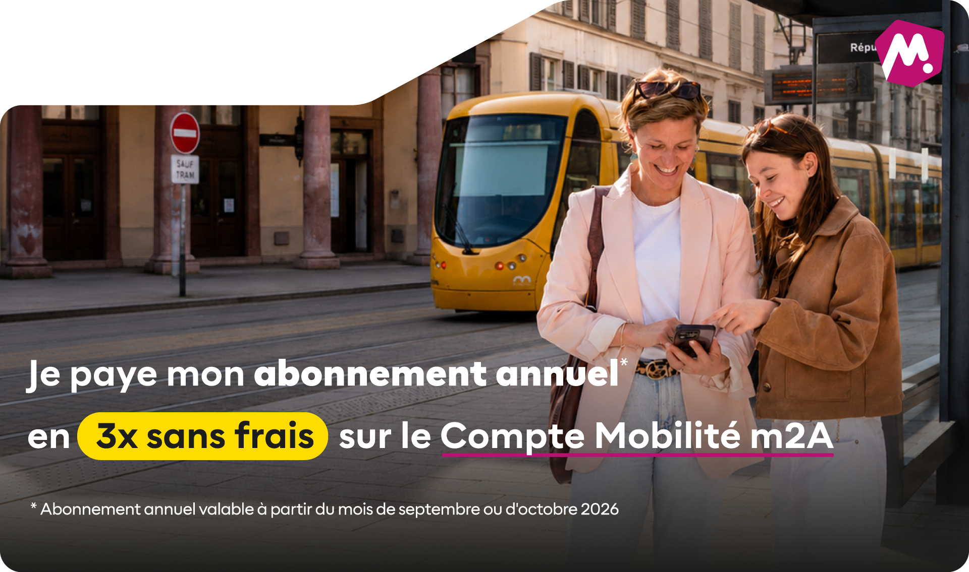 Je paye mon abonnement annuel avec le 3x sans frais