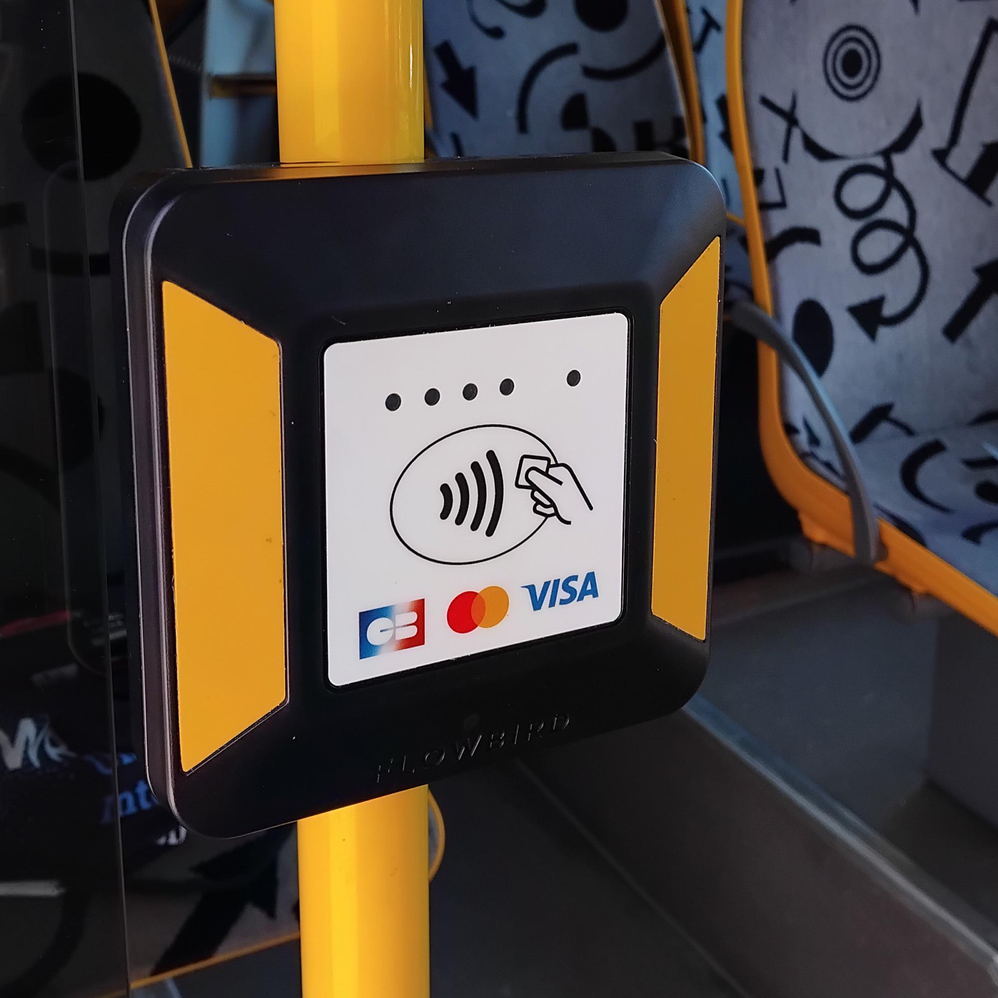 Boîtier paiement par carte bancaire