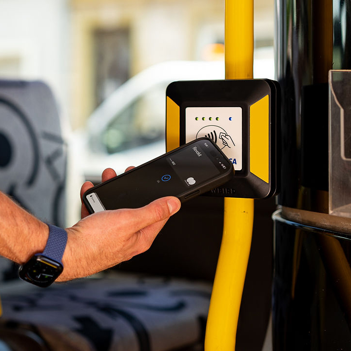 Paiement sans contact smartphone