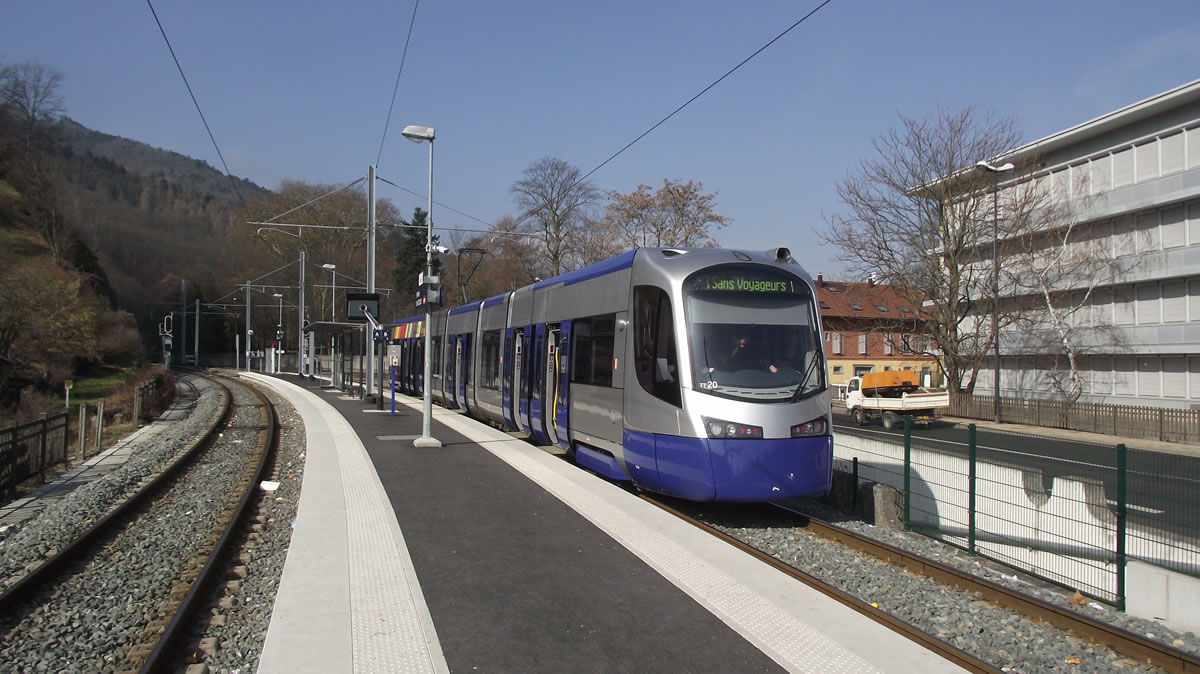 Le tram-train dans la vallée de la Thur