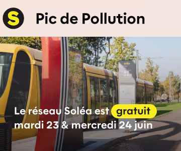 Gratuité pic pollution 23 + 24 juin