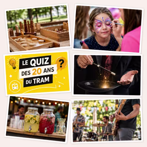 Animations 12 septembre - 20 ans du tram Soléa