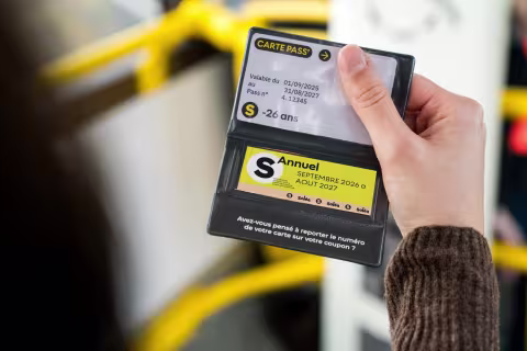 Carte Pass Abonnement -26 ans annuel