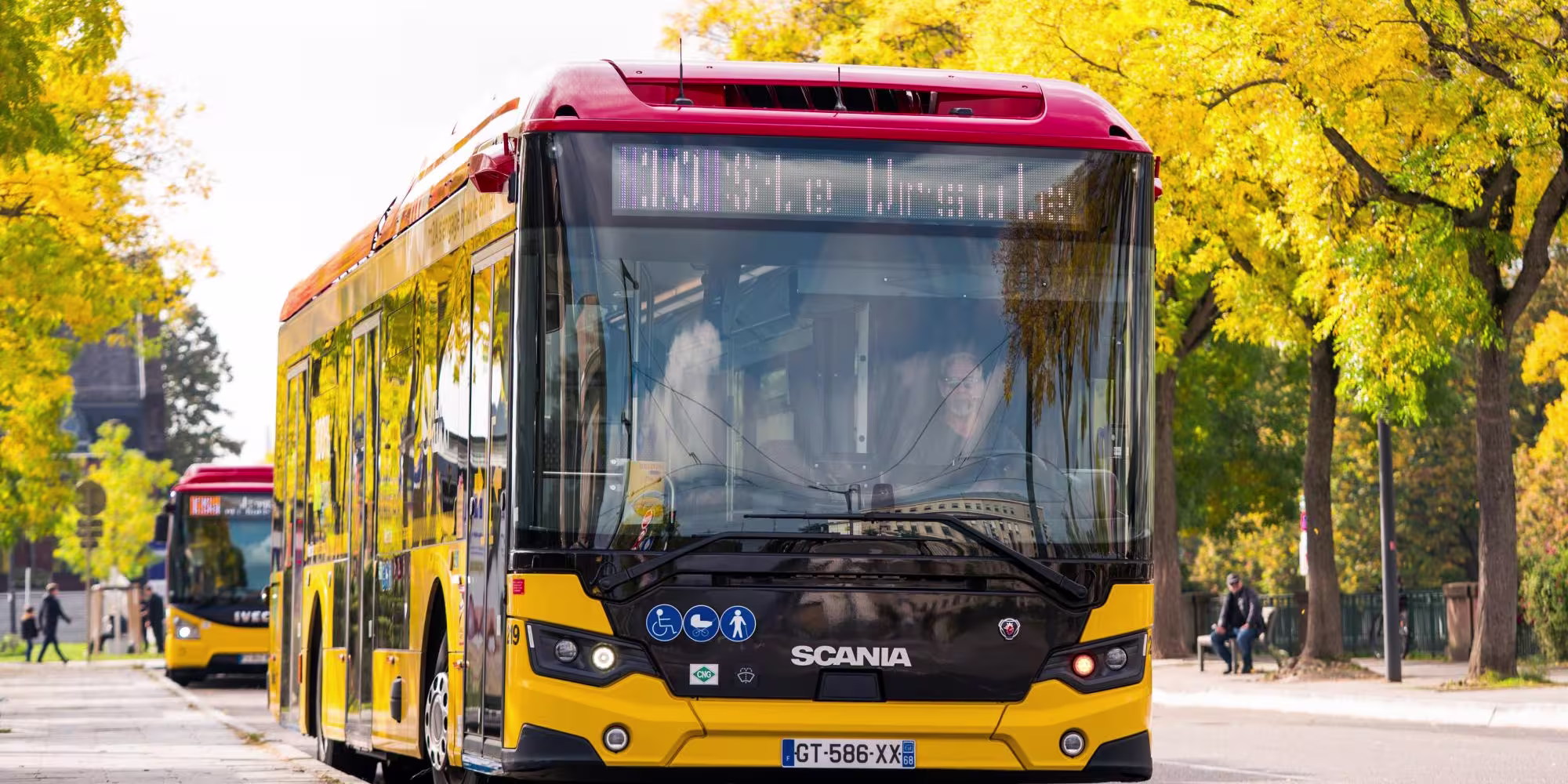 Bus soléa en circulation
